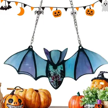 Obarvajo Akril Bat Sonce Catcher Bat Obesek Mavrica Maker Ornament Bat Obesek Prenosni Vrt Dekoracijo Za Spalnice Ali Okno