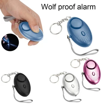 Samoobramba Alarm 130dB Anti-satyr Varnostni Alarm Prenosni Mini Sili Opozorilo Keychain, Dekleta, Otroci Zaščito