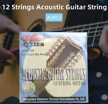 1 Nastavite Akustične Kitare, String Alice A2012 12 Strune Vroče Prodajo Hitro Naselijo V S Stabilno Navijanje Iskanje Akustične Kitare, Godala
