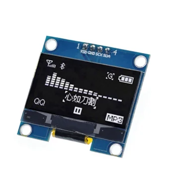 4 Pin OLED Module za Arduino 1.3 Palčni LCD LED Zaslon Belo/Modre Barve, 128x64 1.3 Palčni IIC I2C