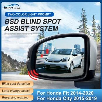 Avto Slepa Pega, Spremljanje Sistema BSD BSA BSM Radarske Vožnje Pomoč Lane Spreminjanje Za Honda Fit 2014-2020 Mesto 2015-2019