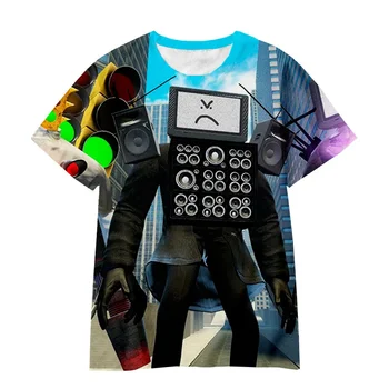 Velika Velikost Otroka Otroci Tee Unisex Majica Fashion Kratkimi Rokavi Tshirt 3d Tiskanja Fant Vrh Priložnostne Dekle Oblačila Visoke Kakovosti Anime Puloverju