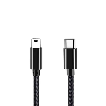 C1FB Več Dolžino Tip-C na Mini USB Kabel za Polnjenje Kabel Podpirati Prenos Podatkov