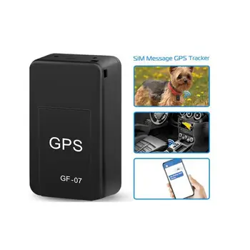 Mini Magnetna Avto Vozila GSM GPRS GPS Tracker Lokator Sledenje v Realnem Času Prenosni Avto GPS Sledilci, GF-07