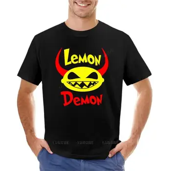 Limona-Demon-Merch T-Shirt mačka srajce po meri majice s kratkimi rokavi design svoj tees plus velikost majice s kratkimi rokavi moški visok t srajce