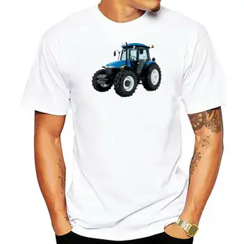 Modra Traktor Prilagojene Otroci T-Shirt - Super Darilo Za Vse Otroka & Imenovan Tudi Oblačila Športna T Majica