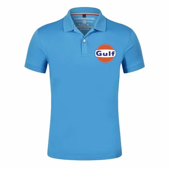Poletje Novo Zalivu Logotip, ki je Natisnjena Prilagodljiv blagovne Znamke Bombaža Moške Kratek Rokav T Shirt Priložnostne Barva T-shirt River Man Polo Majica