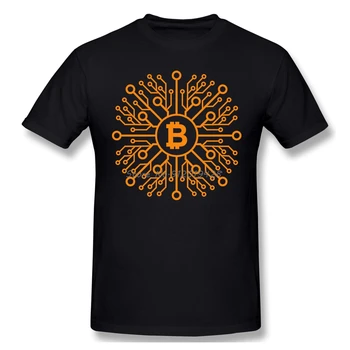 2021 Moda Graphic T-shirt Risank Anime Bitcoin Linije Kratek Rokav T-Shirt Priložnostne Moške O-vratu Bombaž Majica Tee Vrhovi
