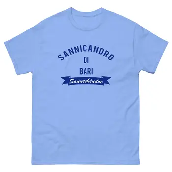 Novo Sannicandro di Bari Sannechendre Mens Velikost Barese T-shirt