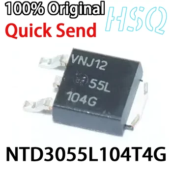 1PCS Novo Izvirno NTD3055L104T4G sitotisk 55L104G Čip-252 MOSFET Tranzistor