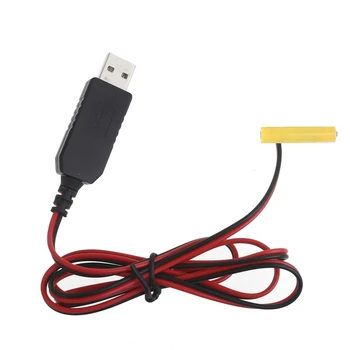 Napajanje USB Pretvornik AAA Baterije Eliminators Zamenjajte 1Pcs 1,5 V AAA Baterije za Daljinski upravljalnik LED Luči Igrača Padec Ladijskega prometa