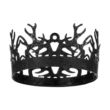 Črna Gothic Krono Darilo Torto Pokrivalo za Božič Tematskih Stranke Obletnico