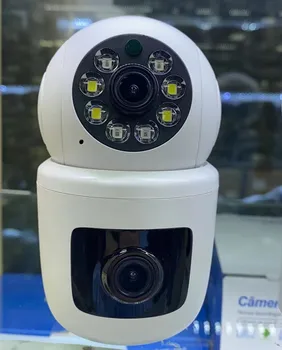 2MP 1080P IPCHOME360 APP Dvojno Objektiv Video Povezava Barvno IP Kamero AI Humanoid Odkrivanje Home Security CCTV Baby Monitor