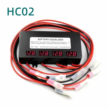 HC02 Baterije Balancer svinčevih Baterij Izenačevalnik Polnilnik Regulatorjev Krmilnik z LED Digitalni Zaslon