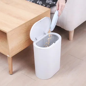 Pritisnite vnesite majhne smeti gospodinjski kuhinja shranjevanje smeti bin dnevna soba spalnica kopalnica s pokrovom za papir košarico mx6151708
