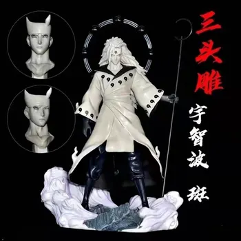 GK Anime Naruto Slika 28 CM Uchiha Madara Dejanje Zbirateljske Figurice za Dekoracijo Ornament Model Igrače Lutka Darilo za Rojstni dan Za Otroke