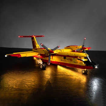 Vonado LED Luč Za 42152 Gasilskih Letal Razsvetljavo DIY Igrače (Ne Vključuje Model)