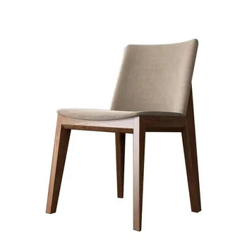 Nordijska masivnega lesa pepel gospodinjski stoli jedilnico Sodoben minimalističen, luksuzne tkanine, cafe stoli Ustvarjalno preživljanje prostega časa pogajanja stoli