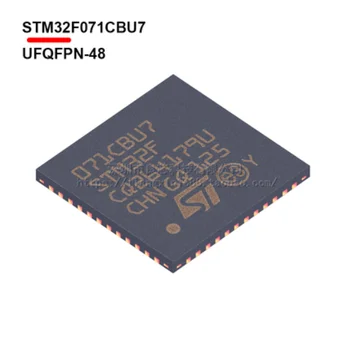 STM32F071CBU7 Paket UFQFPN-48 ARM Cortex-M0 48MHz Flash Pomnilnik: 128K@x8bit RAM: 16KB MCU (MCU/MPU/SOC)