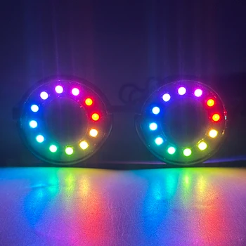APLIKACIJO Bluetooth Sijaj Stranka Flash Raves LED Očala Večfunkcijsko sveti Očala Polnjenje prek kabla USB Božično Darilo Ples Stranka Rekviziti