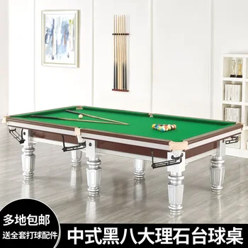 Kitajski slog black osem odraslih standard biljard soba Ameriški stil, biljard miza v Zaprtih prostorih doma biljard dvorana Namizni tenis 2