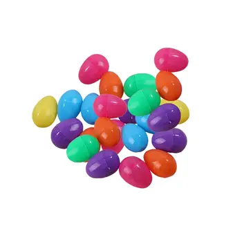 24Pcs Barvita Easter Egg Doma Dekor Okraski Mini-Jajca, Multi-Color Počitnice