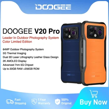 DOOGEE V20 Pro Krepak Telefon 6.43