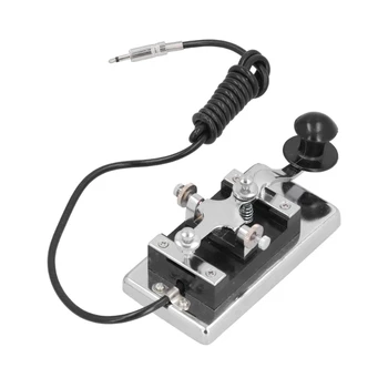 2024 Novo Morse 4KCW TelegraphKey DIY Telegraphing iz Nerjavečega Strani Kratkotalasni Radio Morse Komunikacijskih Pripomočkov za Poučevanje