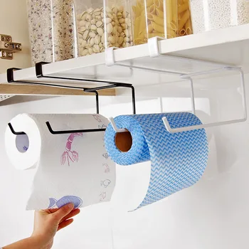 Kuhinja perforirano steno nameščenih leni pokončni hladilnik plastično zaviti trak papirja stojalo za shranjevanje rack