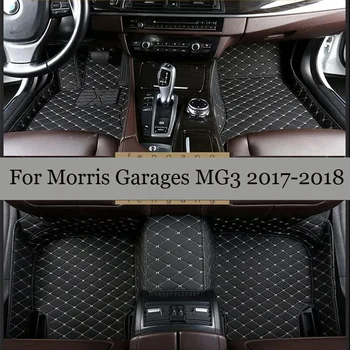 Avto predpražnike Za Morris Garaže MG3 2018 2017 Nepremočljiva po Meri Auto Usnje Stopala Blazine Avtomobilske Preproge, Dekoracijo Zajema