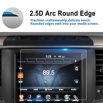 Za 2015-2021 Dodge Challenger Durango Potovanje Ali Za 8,4-Palčni Navigacijski Zaslon Na Dotik Zaslon Kaljeno Steklo Za Varovanje Film